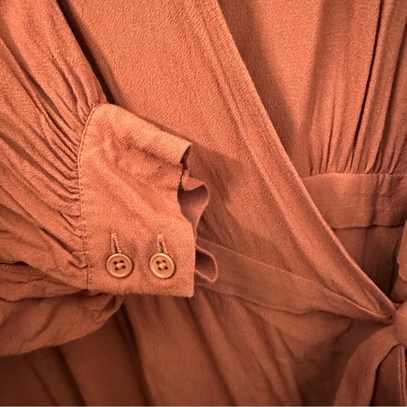 ELOQUII Boho Style Wrap Dress - Picture 6 of 6